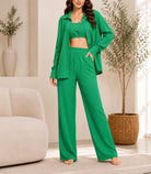 Ladies Green Three Piece Set - StylePhase SA