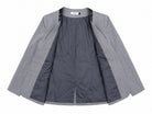 Ladies Grey And Black Collar Blazer - StylePhase SA