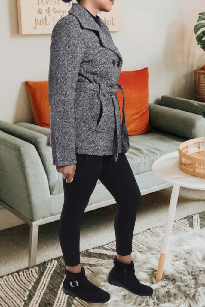 Ladies Grey Blazer Coat - StylePhase SA
