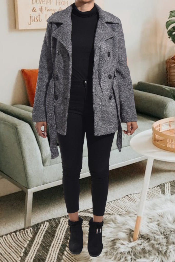Ladies Grey Blazer Coat - StylePhase SA