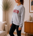 Ladies Grey Brooklyn Fleece Sweater - StylePhase SA
