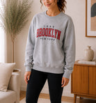 Ladies Grey Brooklyn Fleece Sweater - StylePhase SA