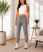 Ladies Grey Drawstring joggers - StylePhase SA