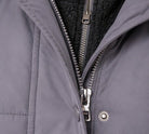 Ladies Grey Fleece Lined Hoody Jacket - StylePhase SA