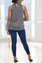Ladies Grey Halter Neck Top - StylePhase SA