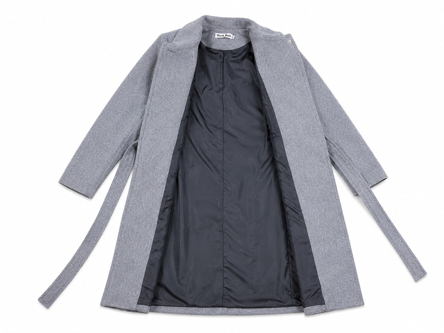 Ladies Grey Line Double Breast Coat - StylePhase SA