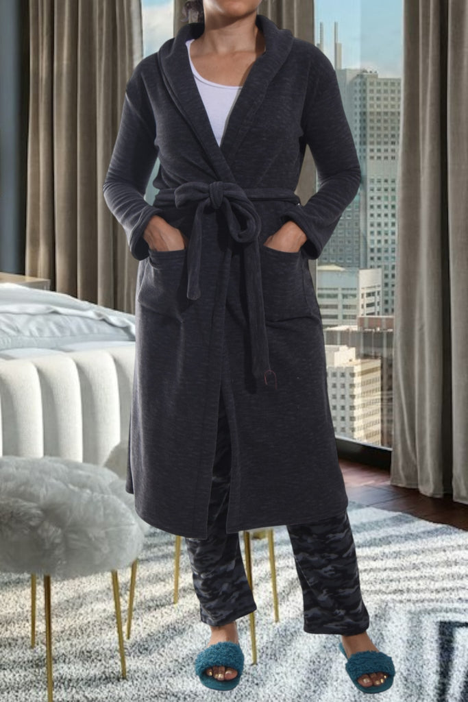 Ladies Grey Pocket Gown - StylePhase SA