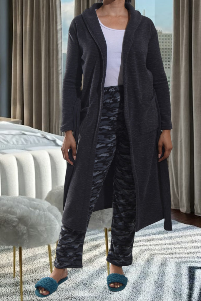 Ladies Grey Pocket Gown - StylePhase SA