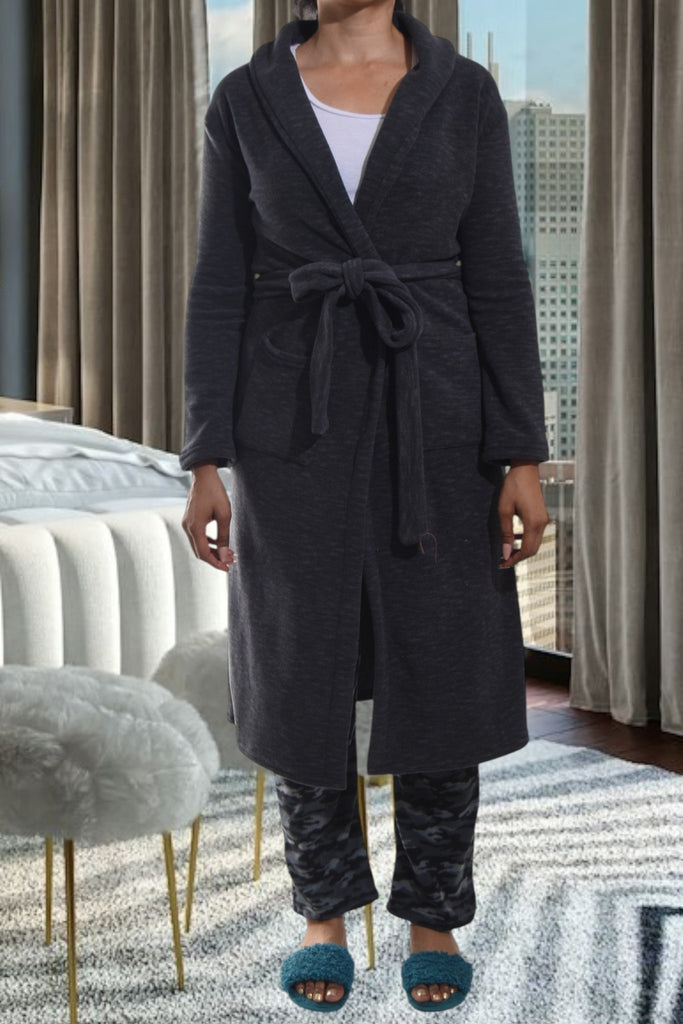 Ladies Grey Pocket Gown - StylePhase SA