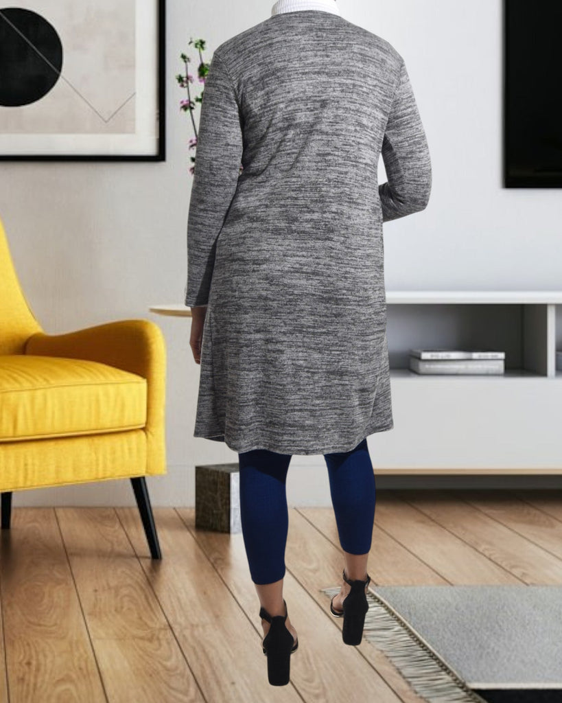 Ladies Grey Shaded Knit Gilet - StylePhase SA