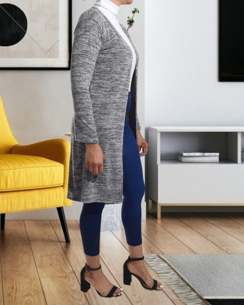 Ladies Grey Shaded Knit Gilet - StylePhase SA