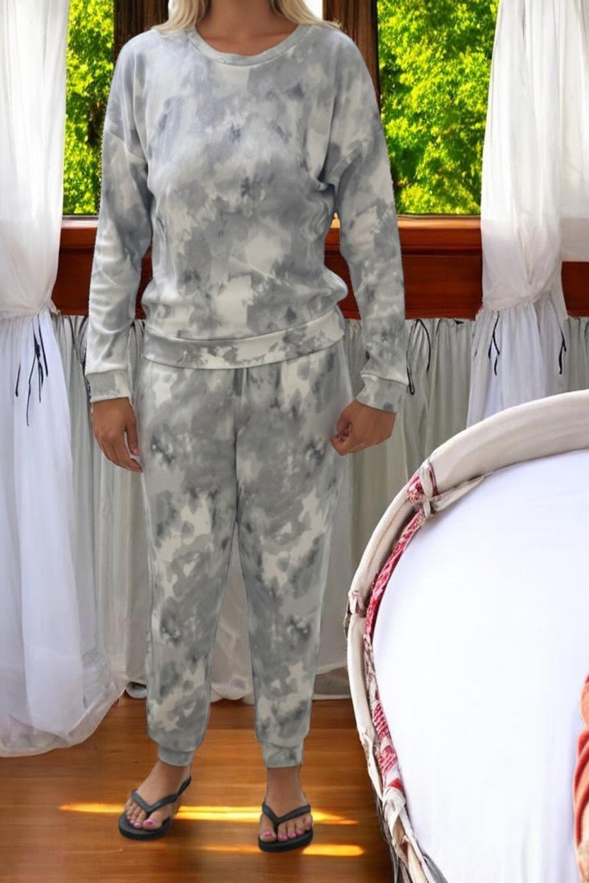 Ladies Grey Shaded Pj Set - StylePhase SA