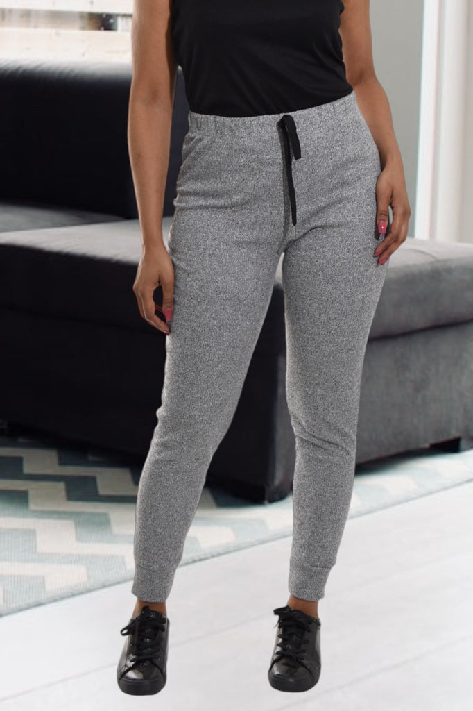 Ladies Grey Skinny Track Pants - StylePhase SA