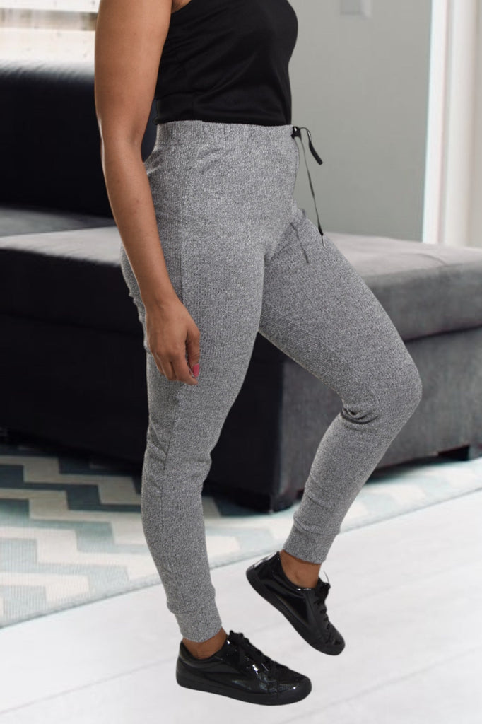 Ladies Grey Skinny Track Pants - StylePhase SA