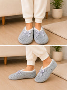 Ladies Grey Slipper Socks - StylePhase SA