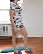 Ladies Grey Tie Dye Pj Set - StylePhase SA