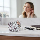 Ladies Heart Embossed Two Side Mirror - StylePhase SA