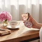 Ladies Heart Embossed Two Side Mirror - StylePhase SA