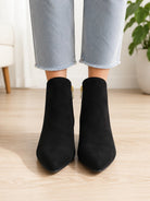 Ladies Kaylee Black Heel Boot - StylePhase SA