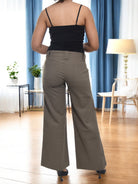 Ladies Khaki Bootleg Jeans - StylePhase SA