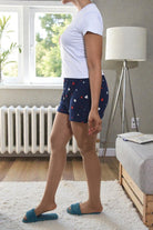 Ladies Knit Shorty Pj Set - Heart - StylePhase SA