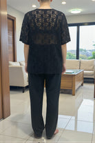 Ladies Lace Flower Top - StylePhase SA
