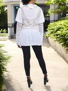 Ladies Lace White Top - StylePhase SA