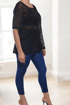 Ladies Laced Black Top - StylePhase SA