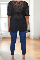 Ladies Laced Black Top - StylePhase SA