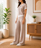 Ladies Light Brown Two-Piece Set- New Feeling - StylePhase SA