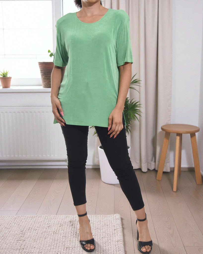 Ladies Light Green Stretch Top - StylePhase SA