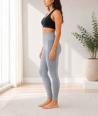 Ladies Light Grey Activewear Tights - StylePhase SA