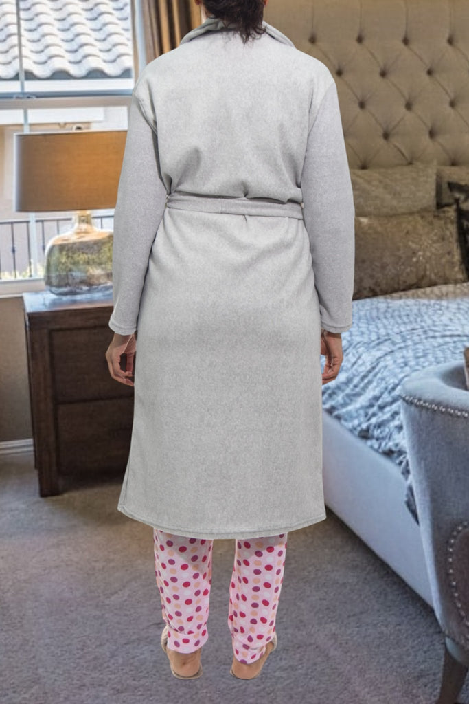 Ladies Light Grey Pocket Gown - StylePhase SA