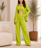 Ladies Lime Three Piece Set - StylePhase SA