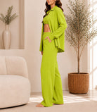 Ladies Lime Three Piece Set - StylePhase SA