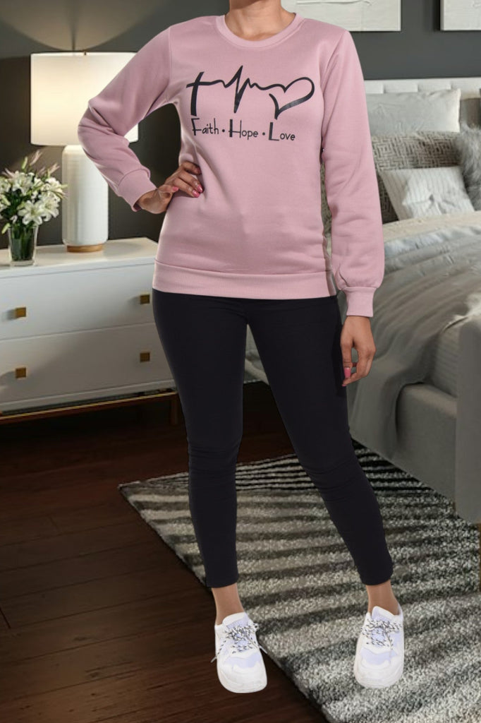 Ladies Love Blush Sweater - StylePhase SA