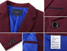 Ladies Maroon Lined Blazer - StylePhase SA