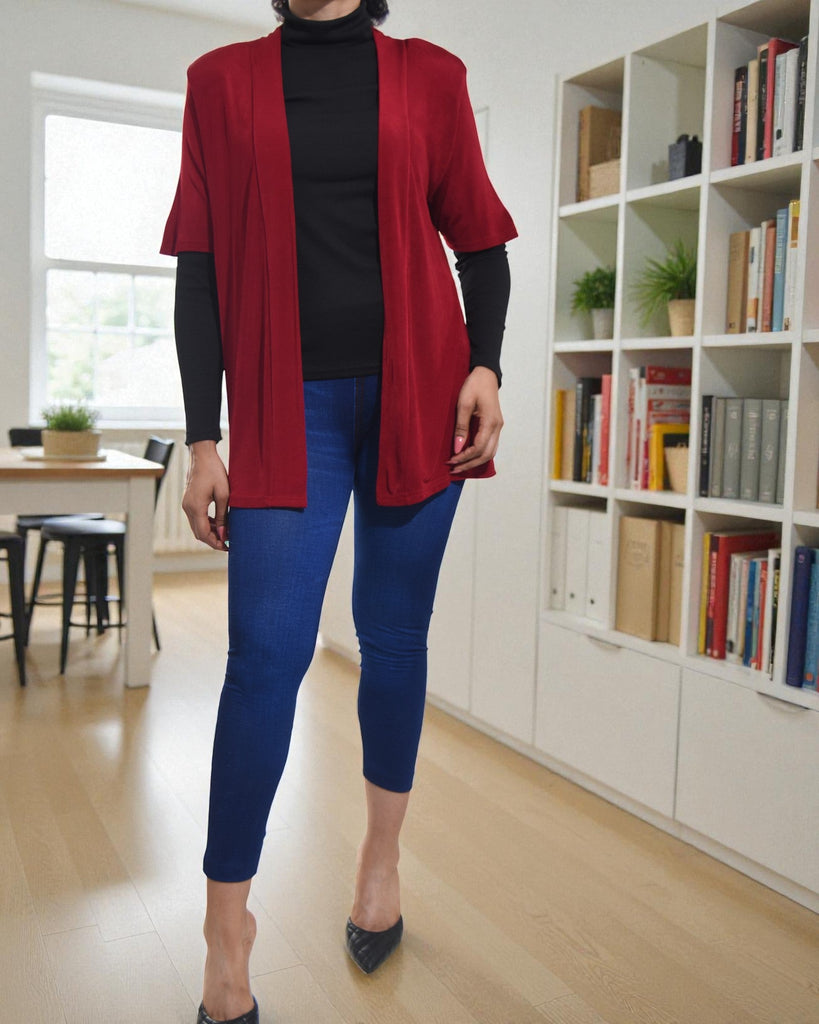 Ladies Maroon Open Top - StylePhase SA