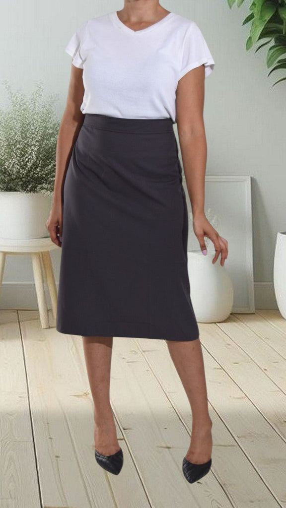 Ladies Midi Charcoal Skirt (Copy) - StylePhase SA