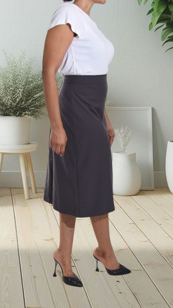 Ladies Midi Charcoal Skirt (Copy) - StylePhase SA