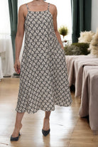 Ladies Midi Pocket Dress - Cream Seashell - StylePhase SA