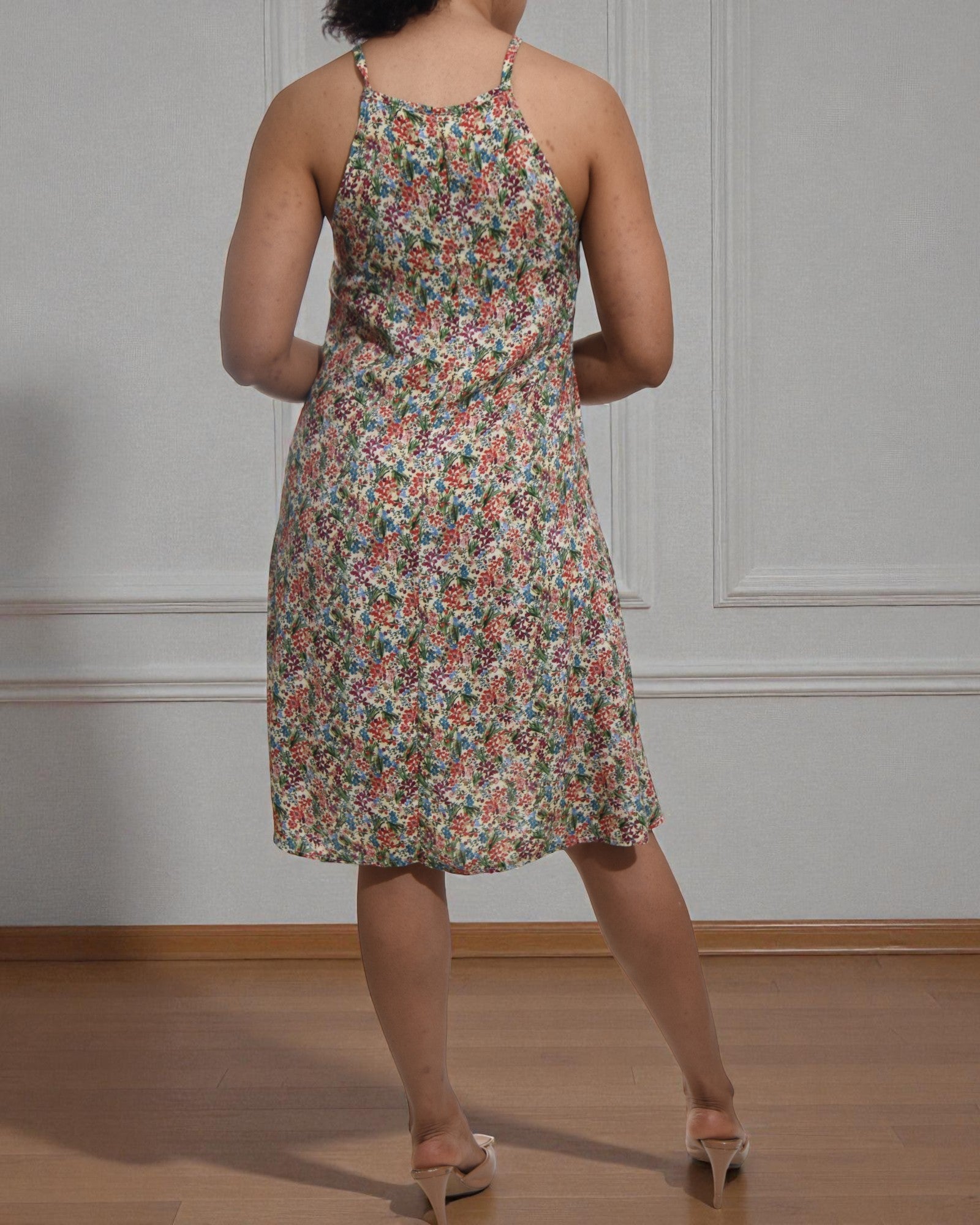 Ladies Mini Floral Slip Dress - StylePhase SA