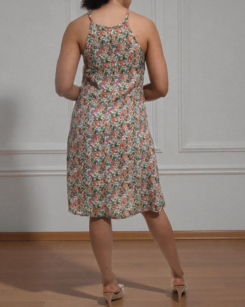 Ladies Mini Floral Slip Dress - StylePhase SA