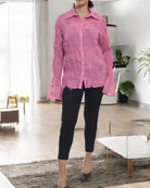 Ladies Mink Frill Shirt - StylePhase SA