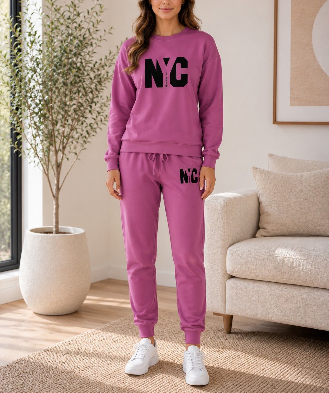 Ladies Mink NYC Loungewear Set - StylePhase SA