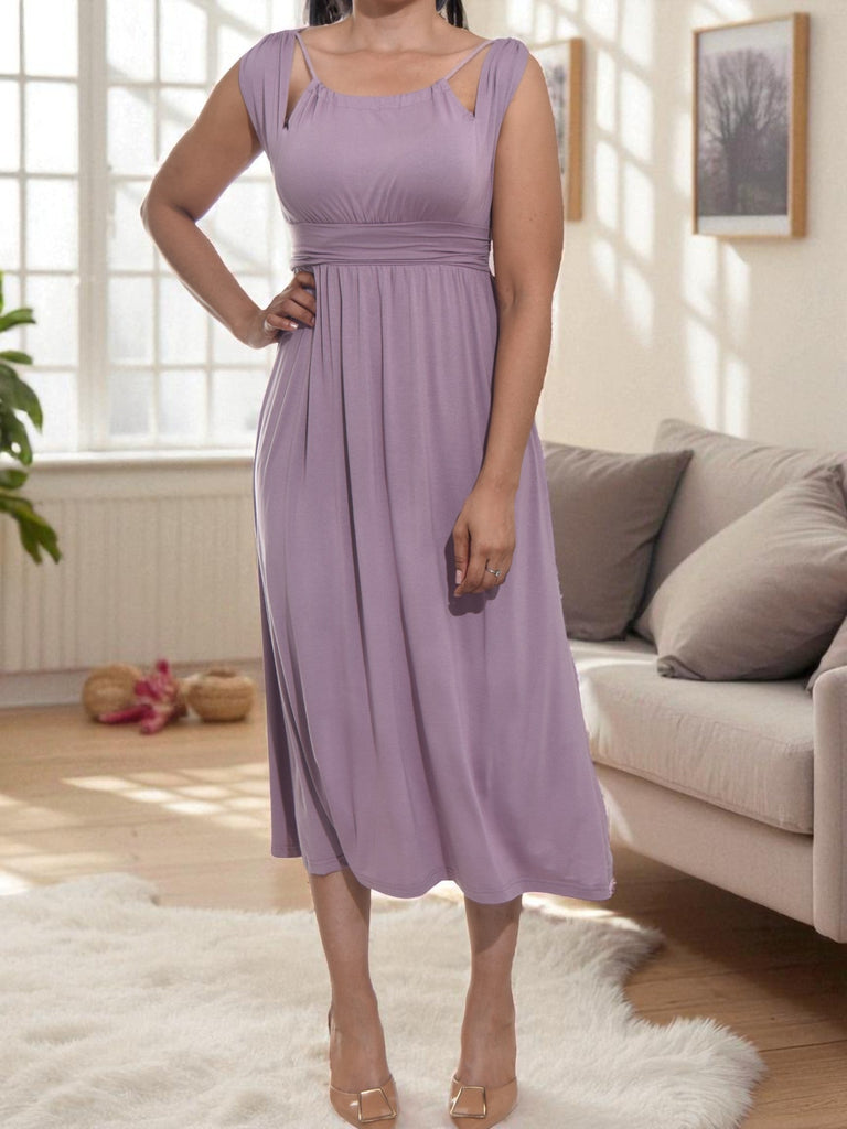 Ladies Mink Off Shoulder Dress - StylePhase SA