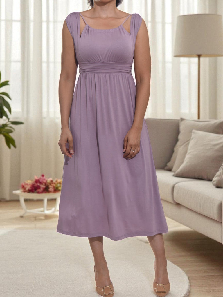 Ladies Mink Off Shoulder Dress - StylePhase SA