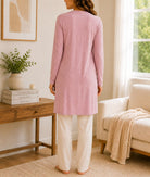Ladies Mink Open-Front Longline Cardigan - StylePhase SA