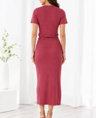 Ladies Mink Top And Side Slit Skirt - StylePhase SA