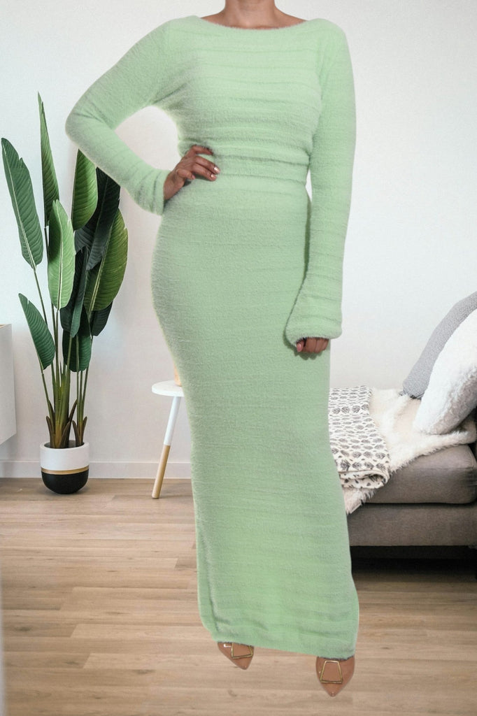 Ladies Mint Jersey Two Piece Set - StylePhase SA